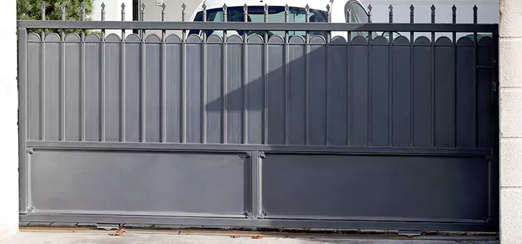 Metal Driveway Gate Installation Los Altos